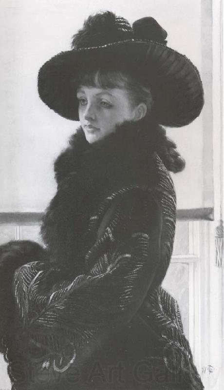 James Tissot Portrait of Mrs Kathleen Newton